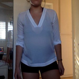 Express V-neck blouse